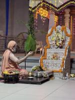 Pujana at SAT Vittla and Shiva Pujana by HH Swamiji (17 Dec 2023)
